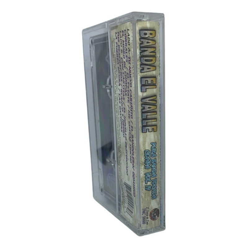 Cassette De Banda El Valle Pura Banda Tocada Compa Vol. Iv
