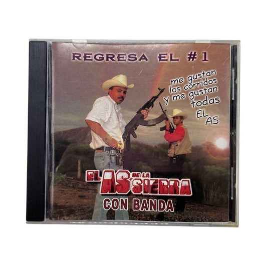 Disco Original De El As De La Sierra Regresa El #1 Con Banda