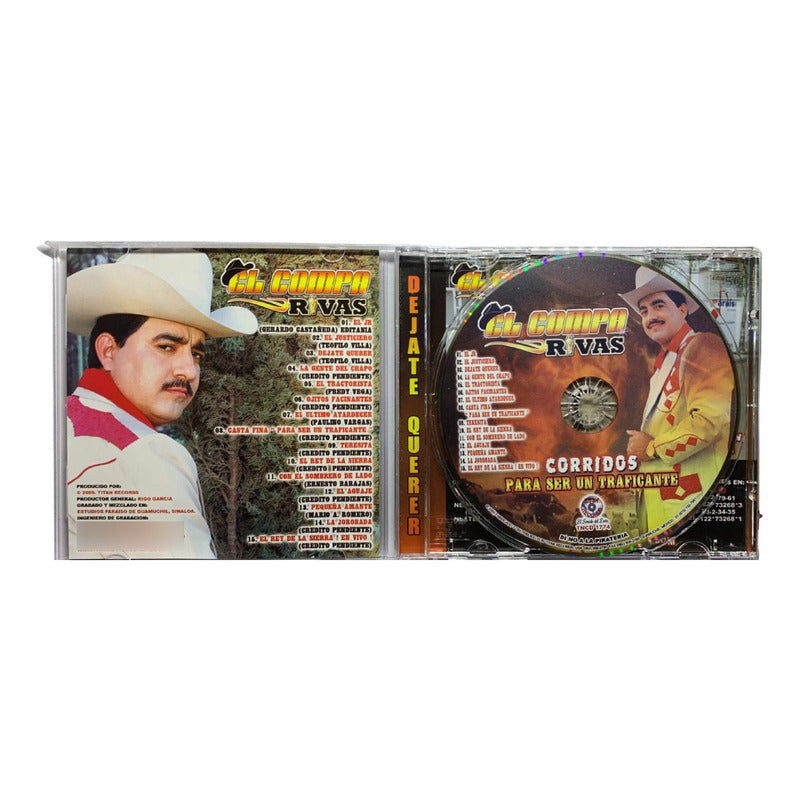 Disco De El Compa Rivas Corridos Para Ser Un Traficante