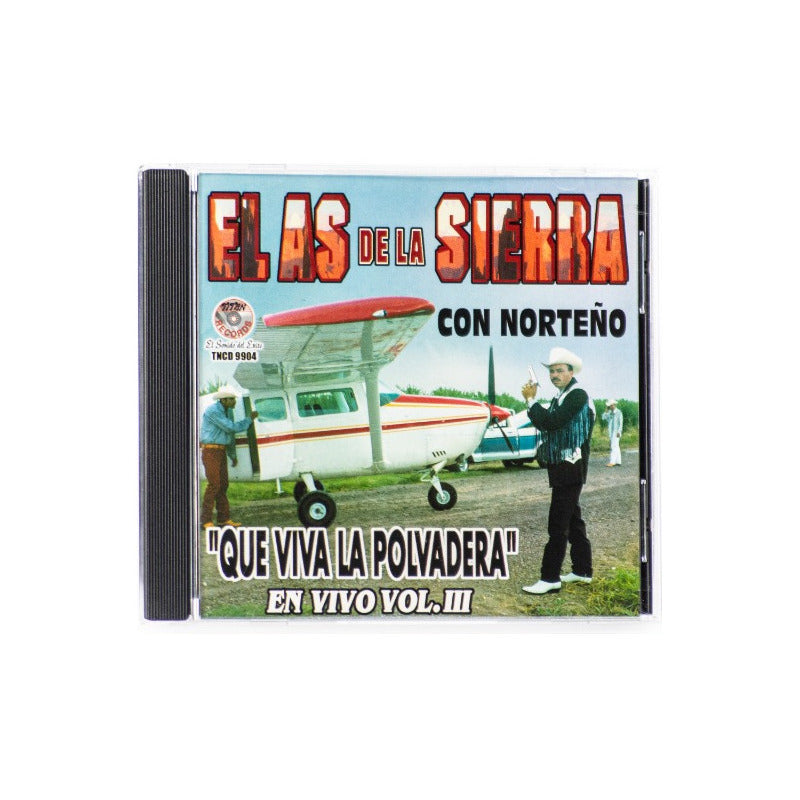 Disco De El As De La Sierra Que Viva La Polvadera Norteño V3