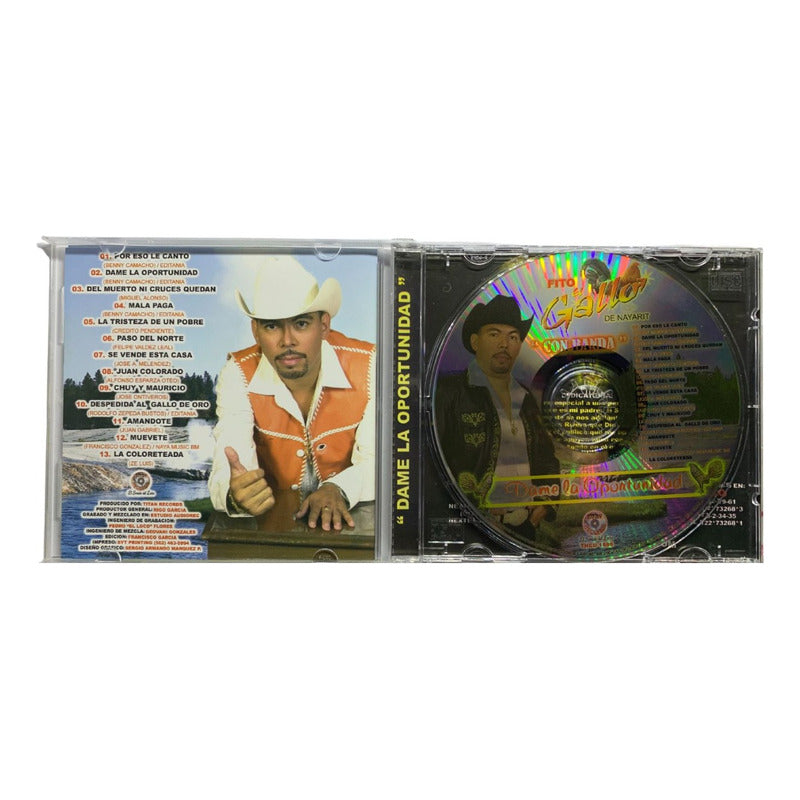 Disco De Fito El Gallo De Nayarit Dame La Oportunidad