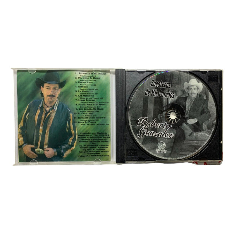 Disco Original De Roberto Gonzalez Zacatecas De Mis Laredos