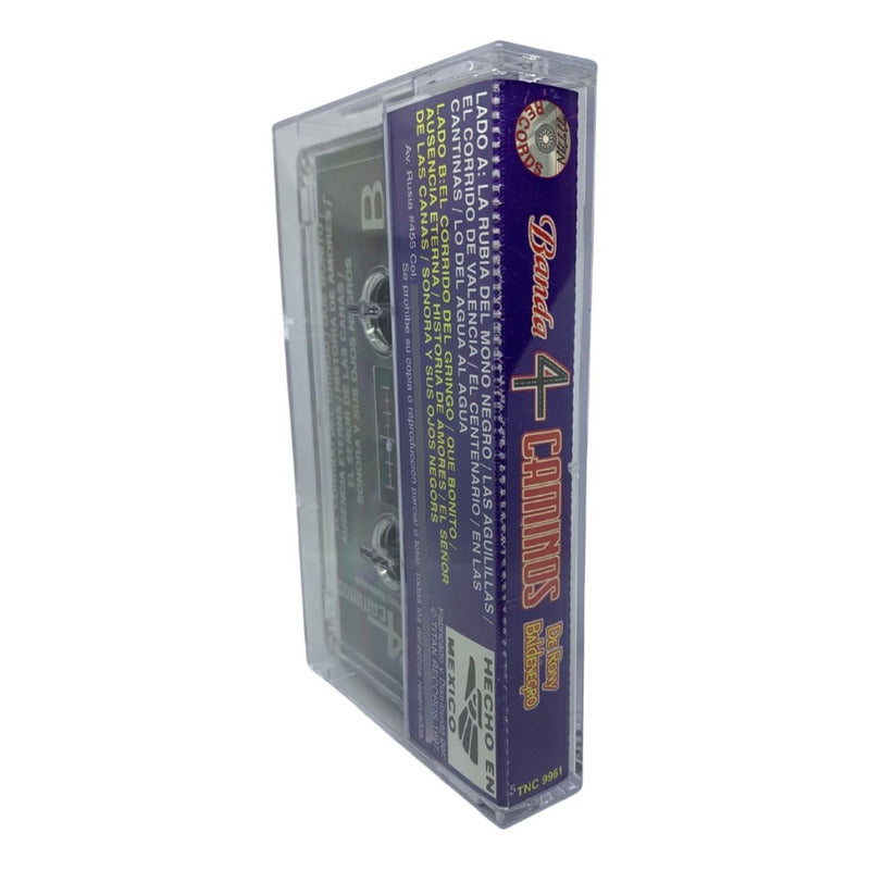 Cassette De Banda 4 Caminos Buenos Corridos Las Aguilillas