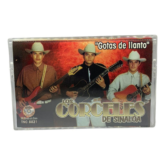 Cassette Original De Los Corceles De Sinaloa Gotas De Llanto
