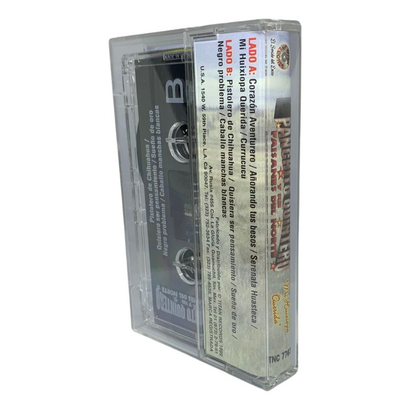 Cassette Original De Panchito Quintero Mi Huixiopa Querida