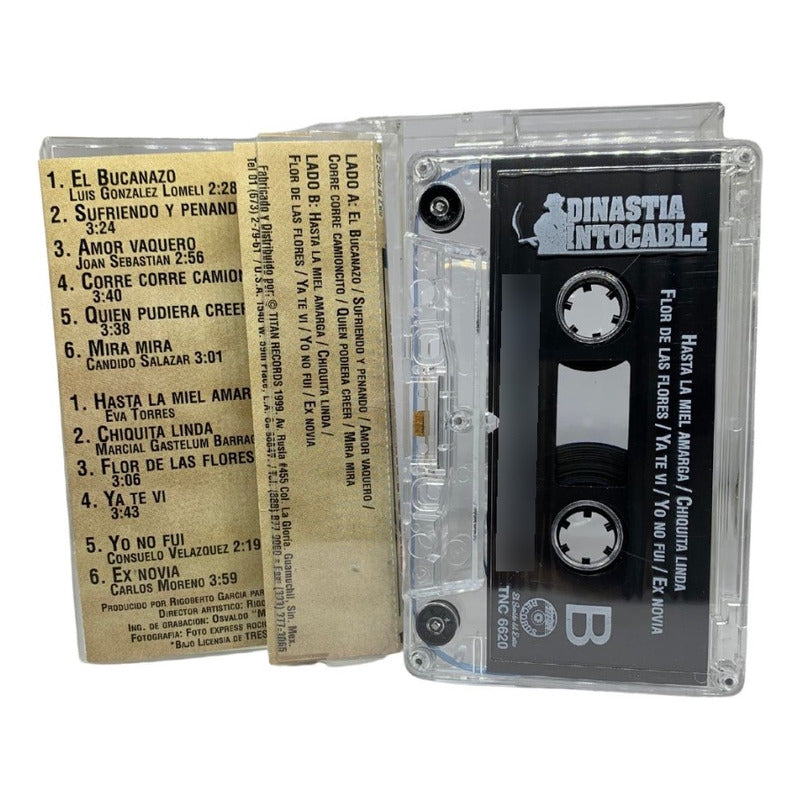 Cassette Original De Dinastía Intocable El Bucanazo