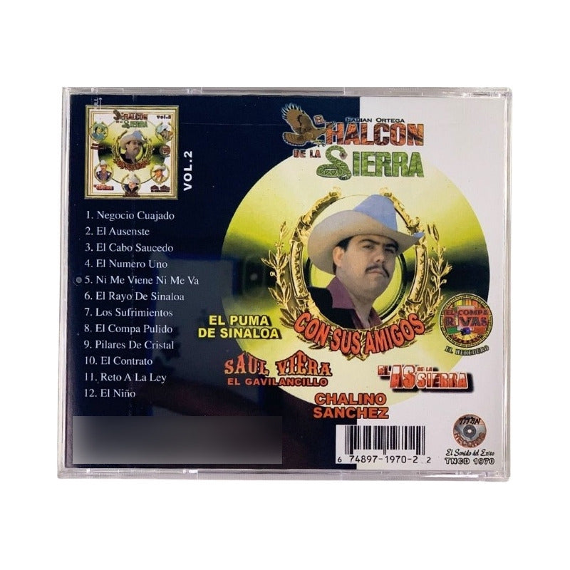 Disco De El Halcón De La Sierra Con Sus Amigos Vol 2