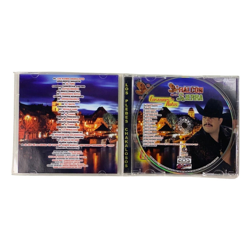 Disco De El Halcon De La Sierra Corazones Rotos