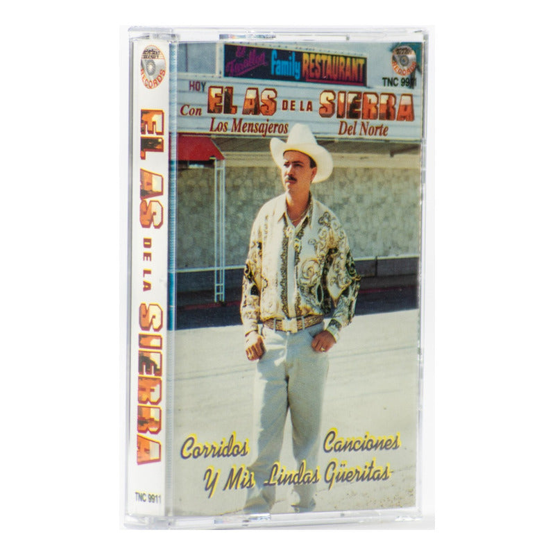 Cassette Original De El As De La Sierra Corridos Canciones