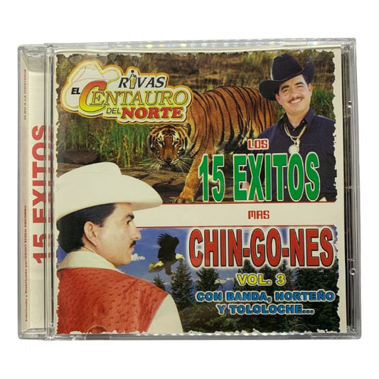 Disco De El Compa Rivas Los 15 Exitos Mas Chingones V. 3