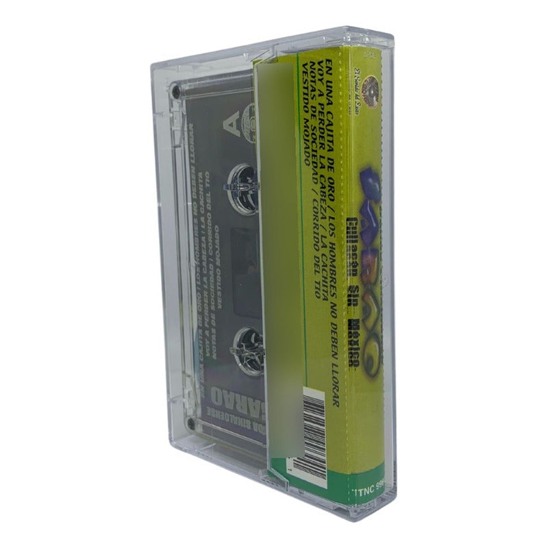 Cassette De Banda Sinaloense Sarao En Una Cajita De Oro