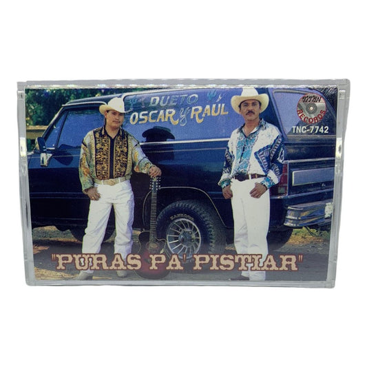 Cassette Original De Dueto Oscar Y Raul Puras Pa' Pistear