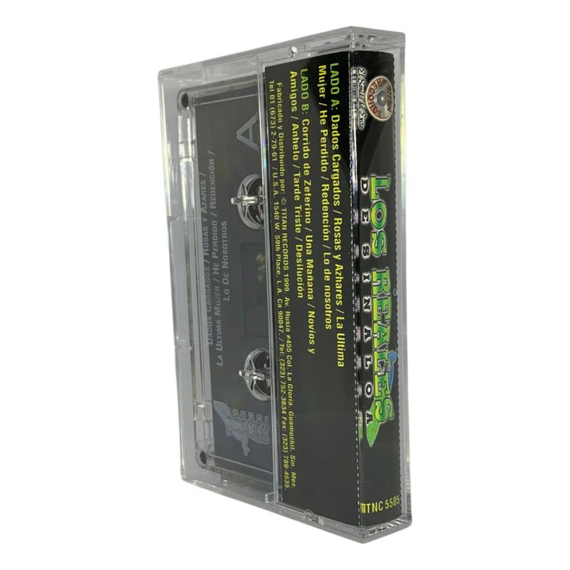 Cassette Original De Los Reales De Sinaloa Dados Cargados