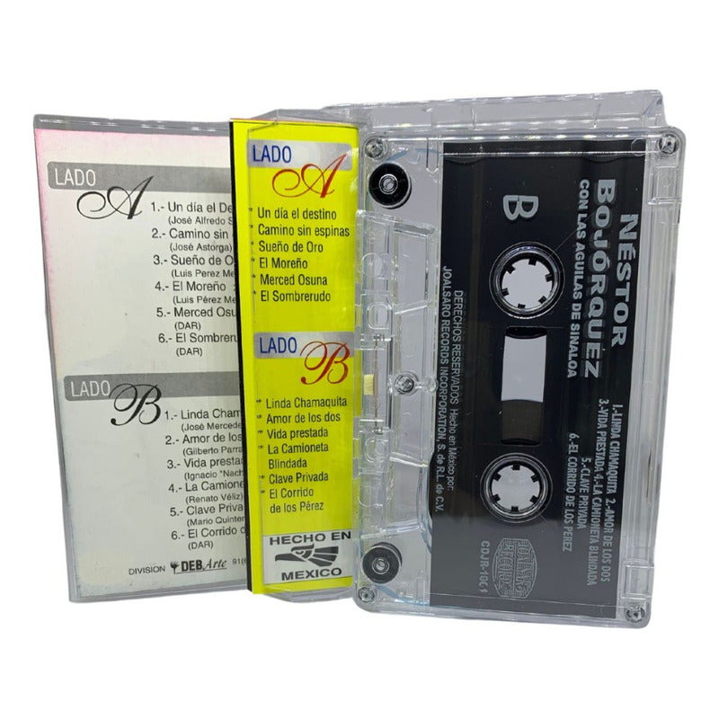 Cassette Original De Nestor Bojorquez Con Los Aguilas De Sin