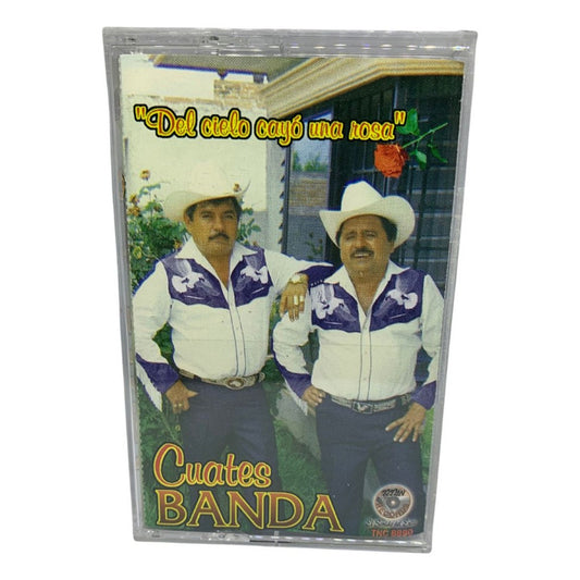 Cassette Original De Cuates Banda Del Cielo Cayo Una Rosa