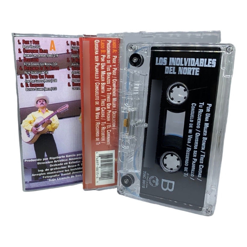 Cassette Original De Los Inolvidables Del Norte Pase Y Pase