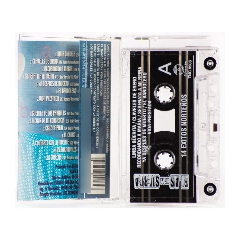 Cassette Original De El As De La Sierra Claveles De Enero