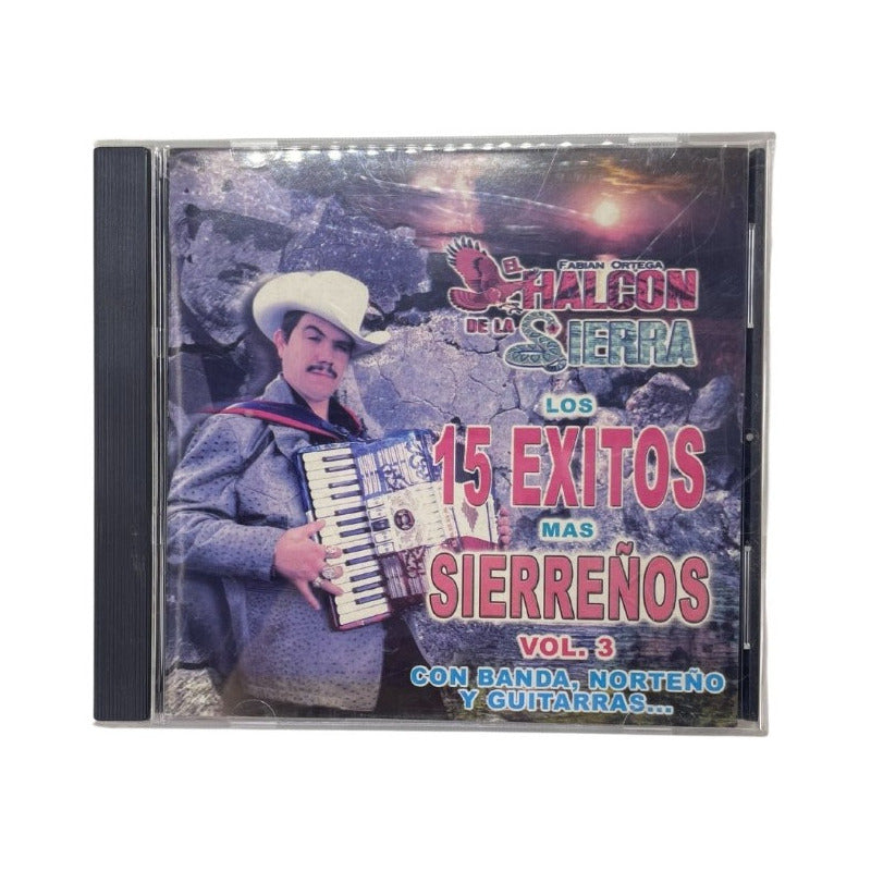 Disco El Halcon De La Sierra Los 15 Exitos Mas Sierreños V 3