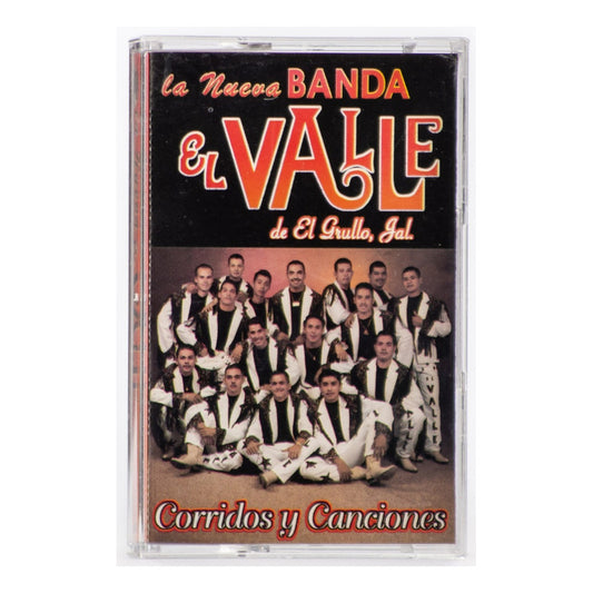 Cassette Original De Banda El Valle Corridos Y Canciones