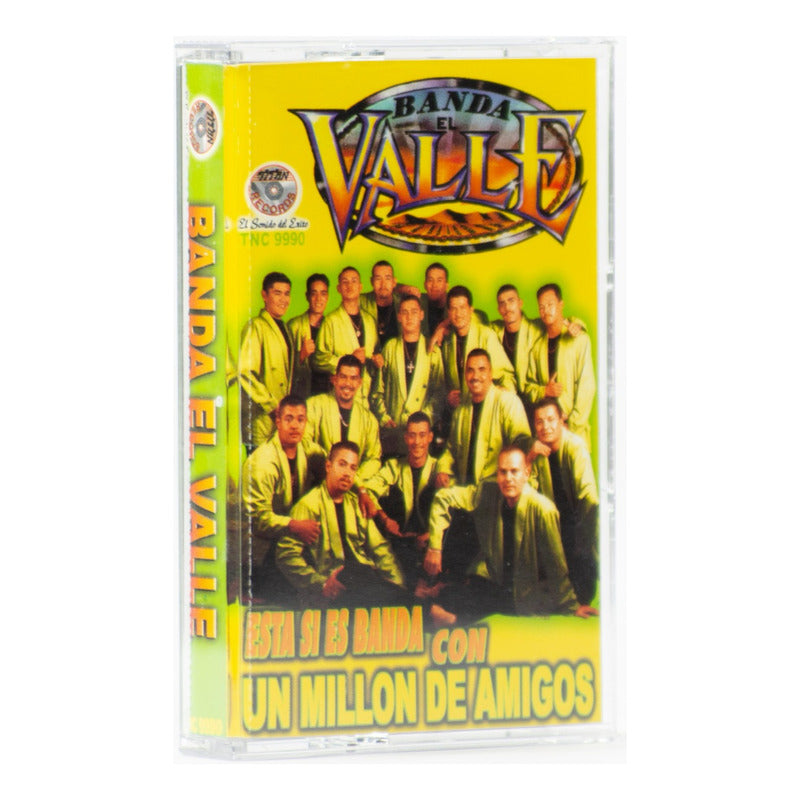 Cassette Original De Banda El Valle Con Un Millón De Amigos