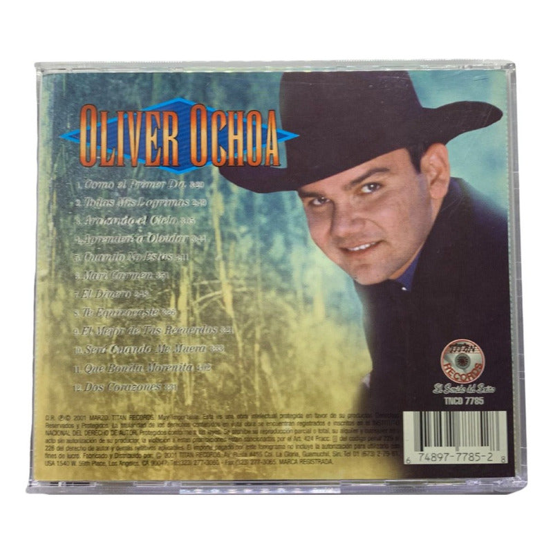 Disco Original De Oliver Ochoa Todas Mis Lagrimas
