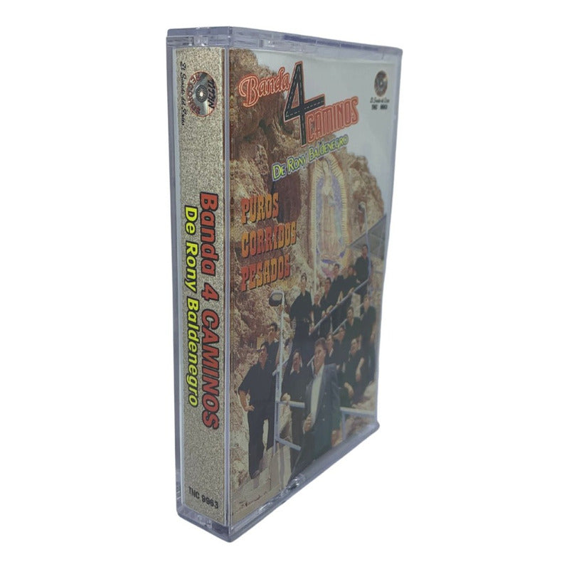 Cassette De Banda 4 Caminos Puros Corridos Pesados