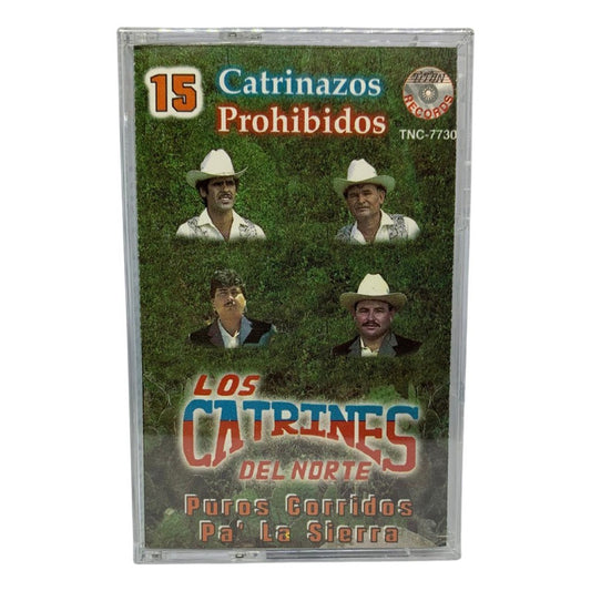 Cassette De Los Catrines Del Norte 15 Catrinazos Prohibidos