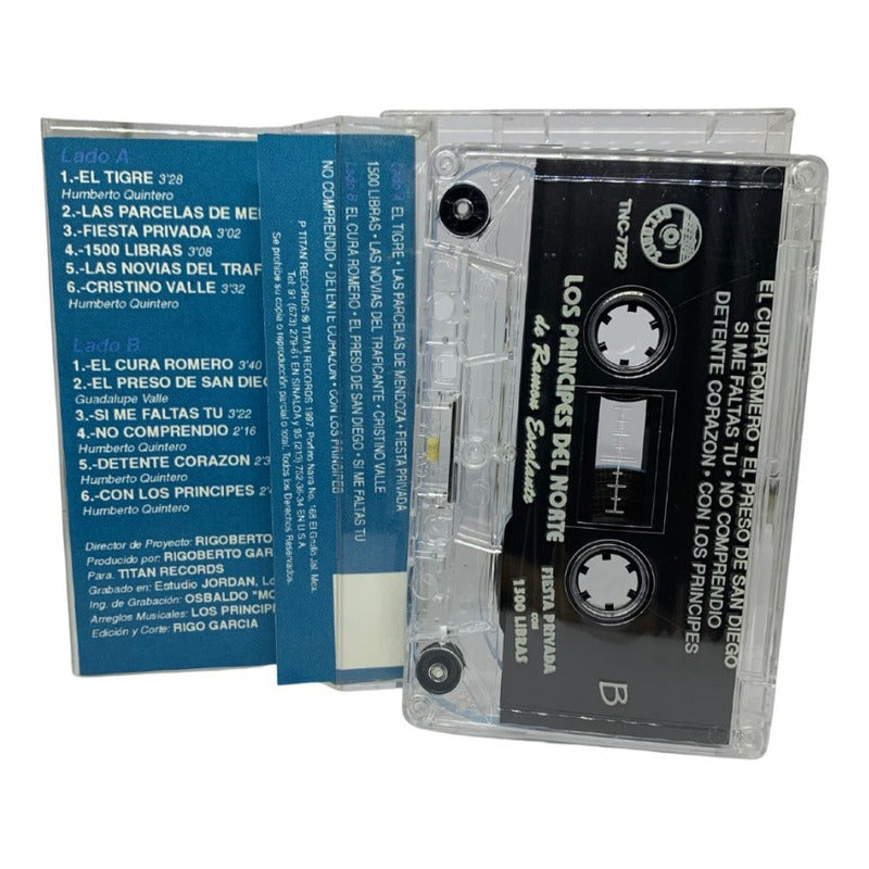 Cassette Original De Los Principes Del Norte Fiesta Privada