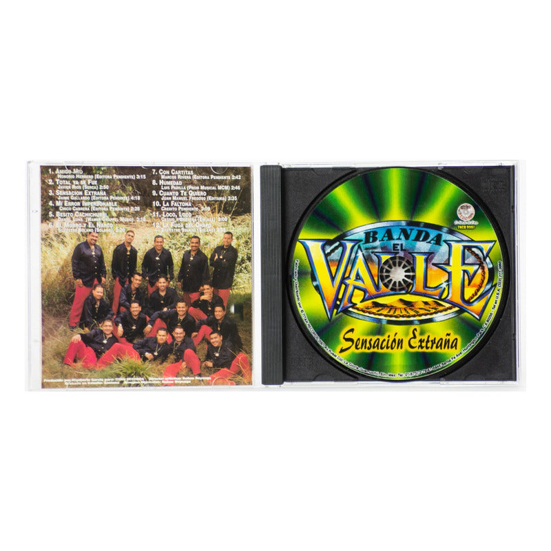 Disco De Banda El Valle Pura Banda Sensación Extraña