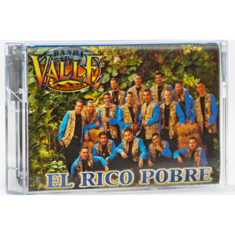 Cassette Original De Banda El Valle El Rico Pobre