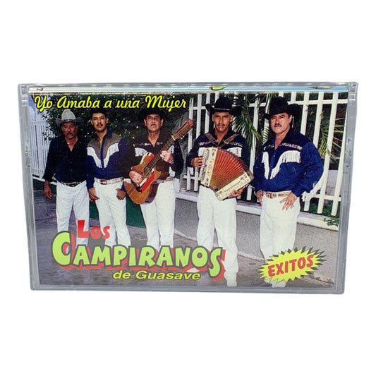 Cassette De Los Campiranos De Guasave Yo Amaba A Una Mujer