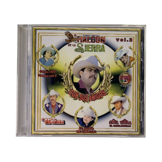 Disco De El Halcón De La Sierra Con Sus Amigos Vol 2