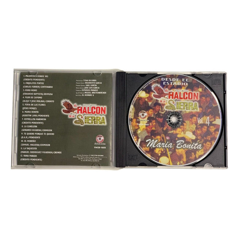 Disco De El Halcón De La Sierra Maria Bonita