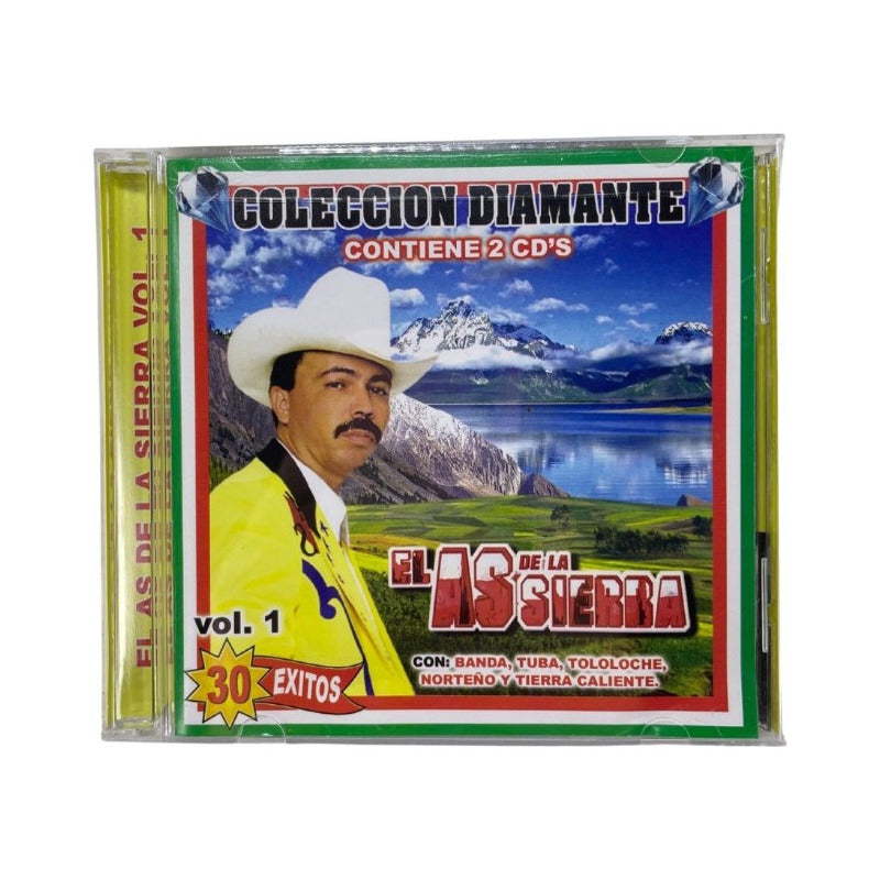 Disco De El As De La Sierra Colección Diamante Vol. 1