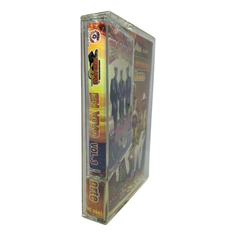 Cassette Original De Los Zerkanos De La Sierra En Vivo V. 3
