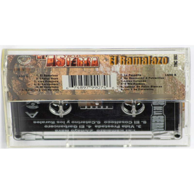 Cassette Original De El As De La Sierra El Ramalazo