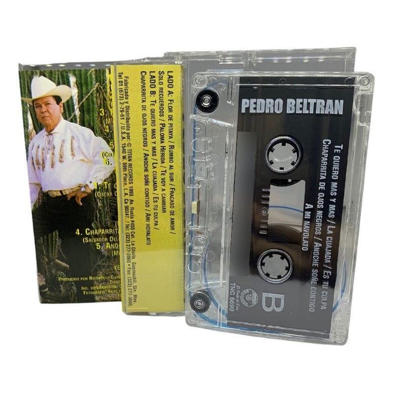 Cassette Original De Pedro Beltran Flor De Pitaya