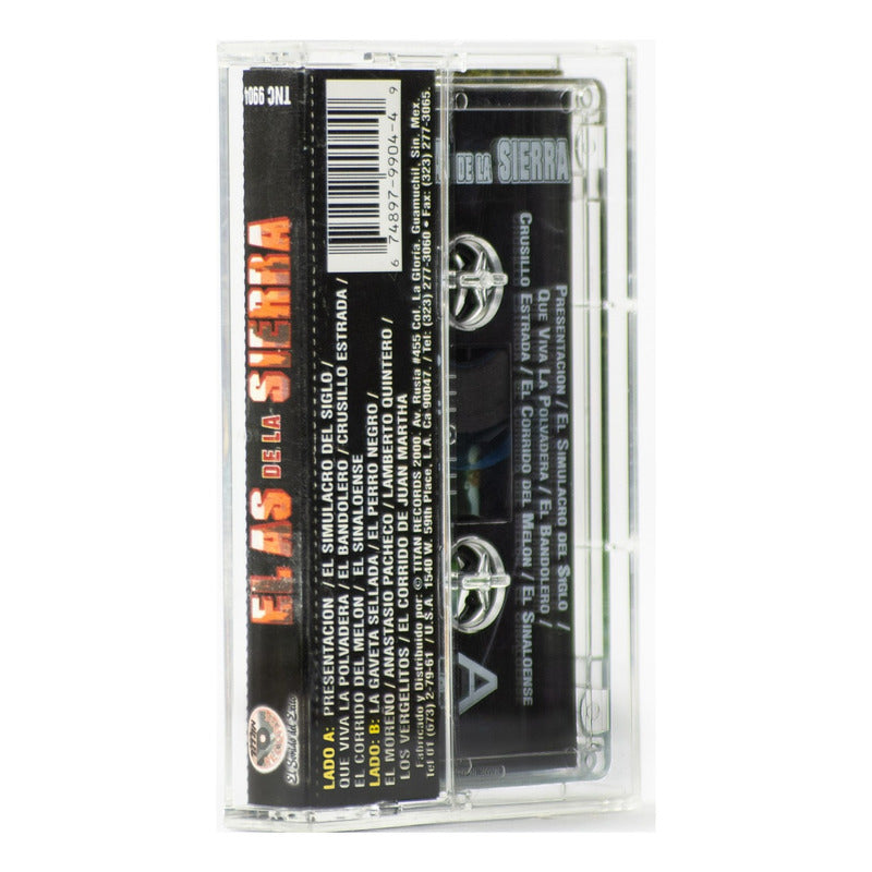 Cassette Original De El As De La Sierra La Polvadera Norteño