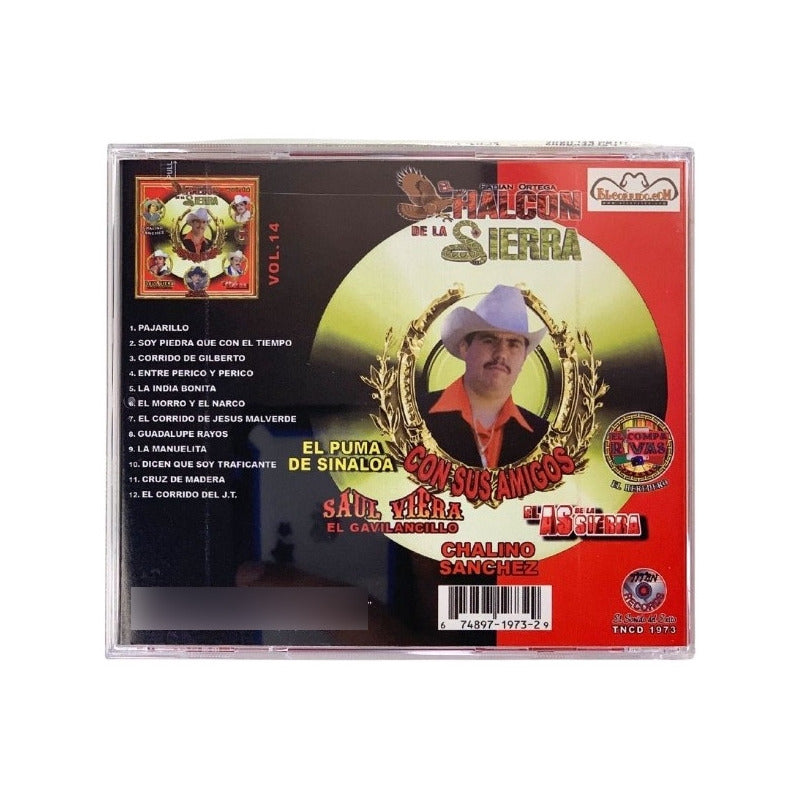 Disco De El Halcón De La Sierra Con Sus Amigos Vol 14
