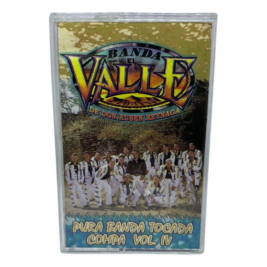 Cassette De Banda El Valle Pura Banda Tocada Compa Vol. Iv