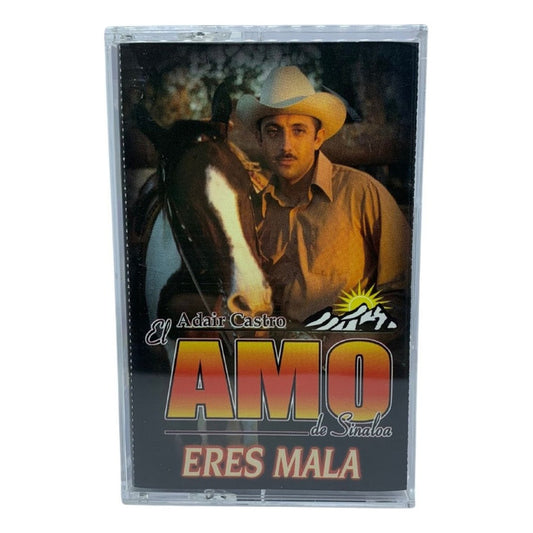 Cassette De Adair Castro El Amo De Sinaloa Eres Mala