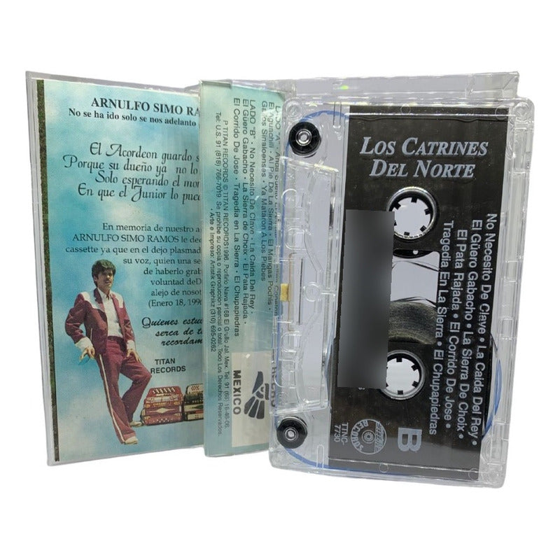 Cassette De Los Catrines Del Norte 15 Catrinazos Prohibidos