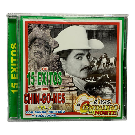 Disco De Rivas El Centauro Los 15 Exitos Mas Chingones V. 4