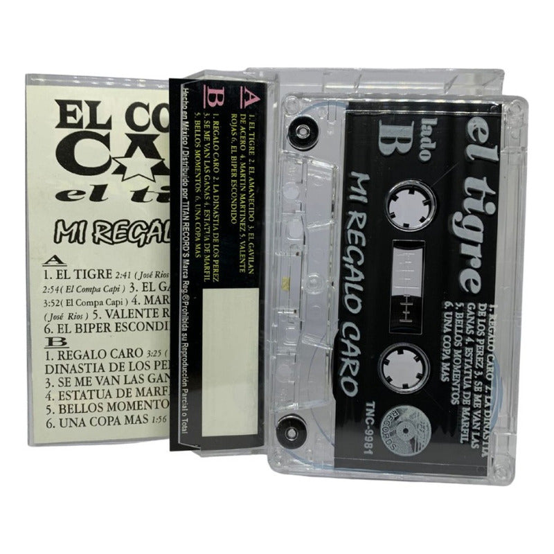 Cassette Original De El Compa Capi Mi Regalo Caro