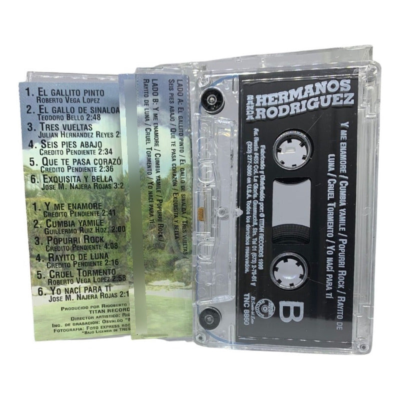 Cassette De Banda Hermanos Rodriguez El Gallito Pinto