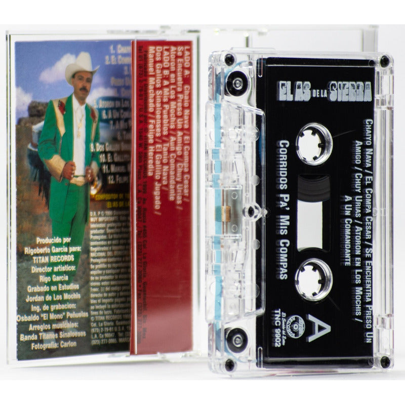 Cassette Original El As De La Sierra Corridos Pa Mis Compas