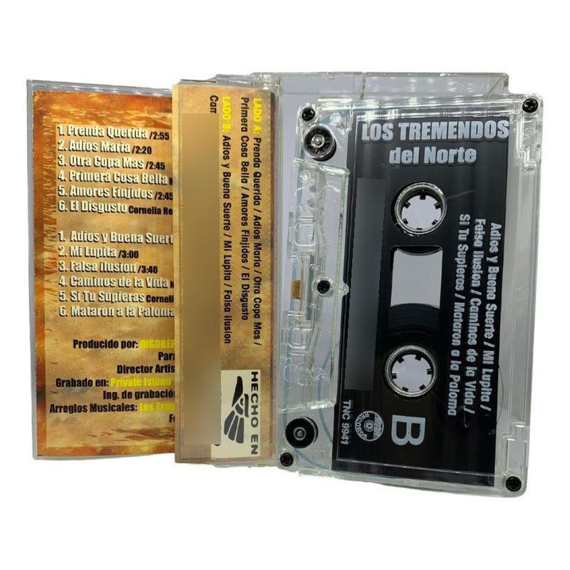 Cassette Original De Los Tremendos Del Norte Una Copa Mas