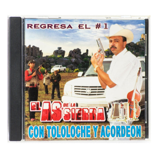 Disco Original De El As De La Sierra Regresa El #1
