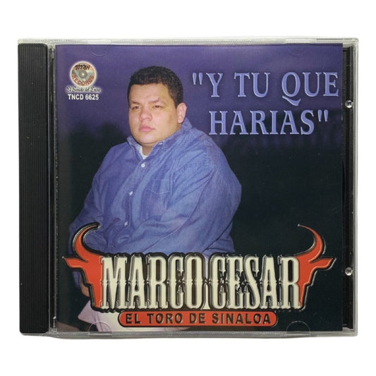 Disco Original De Marco Cesar Y Tu Que Harias