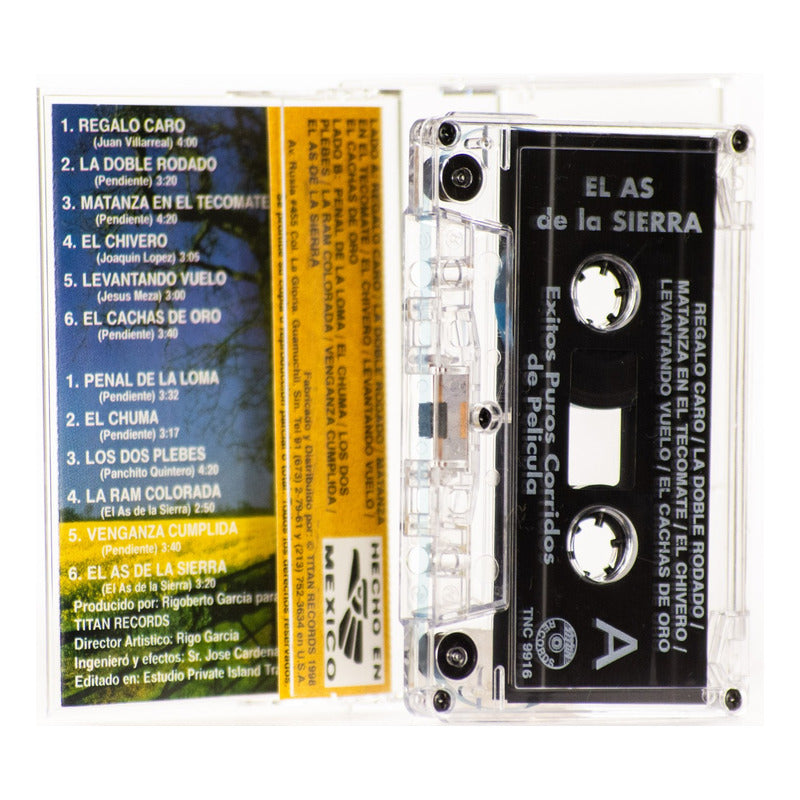 Cassette Original De El As De La Sierra Regalo Caro